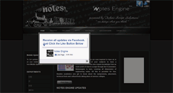 Desktop Screenshot of notesengine.com